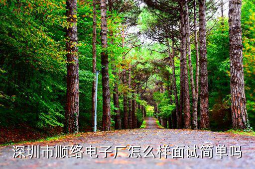 順絡(luò)電子是做什么的，深圳市順絡(luò)電子廠怎么樣面試簡(jiǎn)單嗎