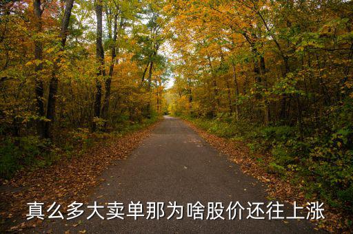 為什么賣二出現(xiàn)大賣單股票容易漲，為什么大單賣出股價(jià)上漲