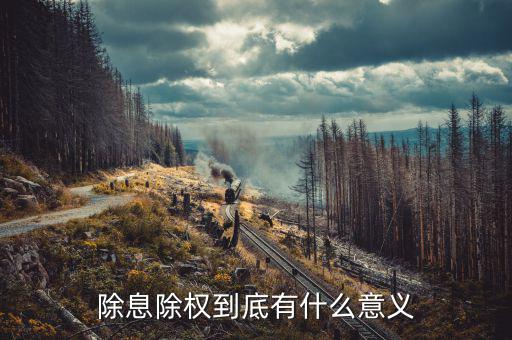 股票除息除權(quán)對股票持有者有什么好處，除息和除權(quán)我們股民有好處嗎