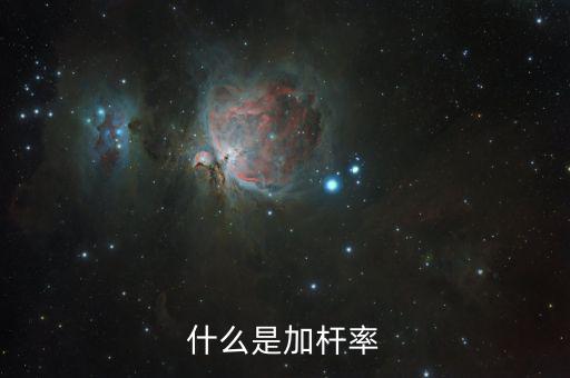 早償率是什么意思，什么是加桿率