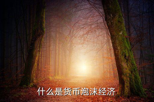 信貸泡沫是什么，什么是金融泡沫