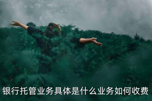 什么是票據(jù)托管，銀行托管業(yè)務具體是什么業(yè)務如何收費