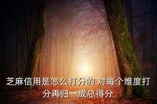 芝麻信用評分依據(jù)是什么，芝麻信用以什么依據(jù)評分
