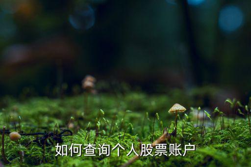怎么看股票什么戶，怎樣查詢自己的股票賬戶在什么地方開的戶