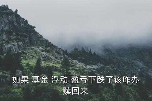 基金浮動盈虧怎么提取,浮動盈虧是正數(shù)，表示你賺了