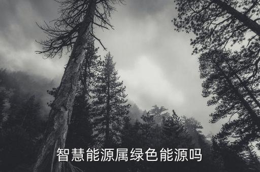 智慧能源是什么板塊，智慧能源屬綠色能源嗎