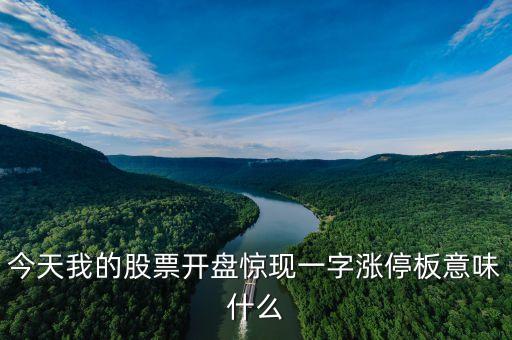 一字板漲停是什么意思，股票放量一字漲停板是怎么回事