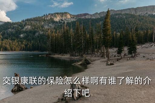交銀康聯(lián)什么保險(xiǎn)好，交銀康聯(lián)保險(xiǎn)與平安保險(xiǎn)哪個(gè)好