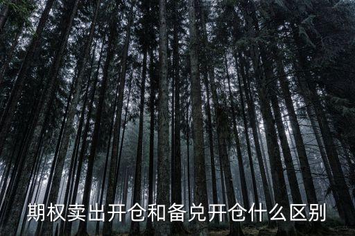 個股期權(quán)賣出開倉什么意思，賣出開倉是咋意思
